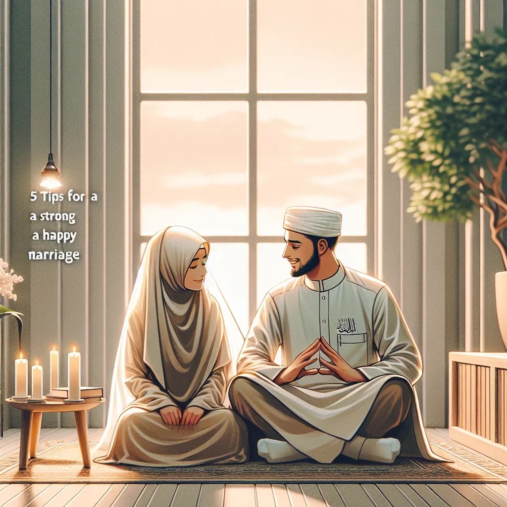 ٥ نصائح لبناء زواج إسلامي قوي وسعيد