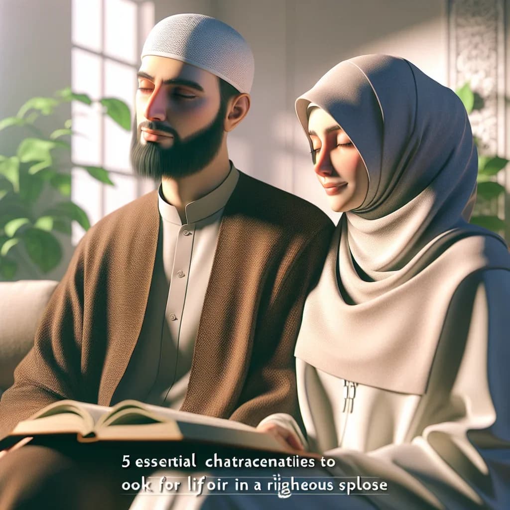 5 صفات أساسية يجب البحث عنها في الزوج الصالح