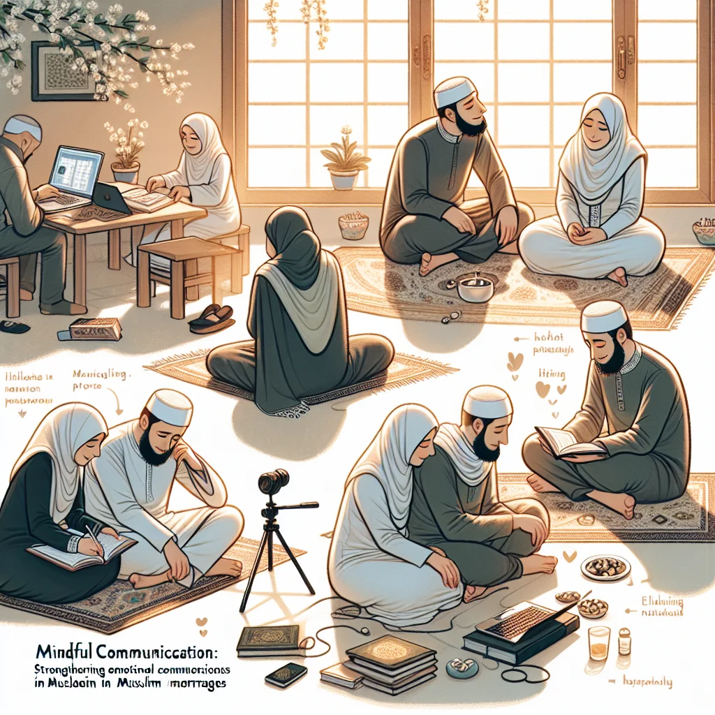 التواصل الواعي: تعزيز الروابط العاطفية في الزيجات الإسلامية